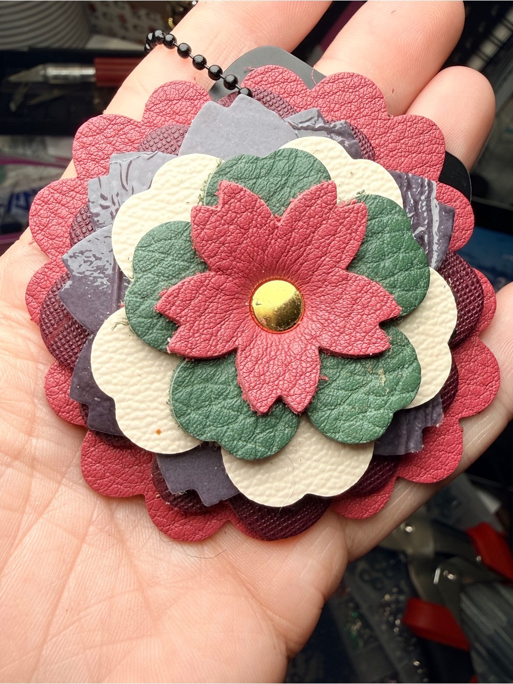 Handmade Floral Charm